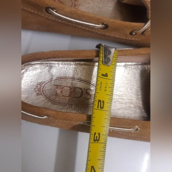 Tod's - Moccasins GOMMINO SUEDE DRIVING LOAFERS - Picture 14 of 16